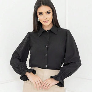 Analyzing image     Blusa-Feminina-Social-Manga-longa-Creppinho-Fashion-Iris_3