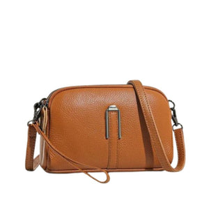 Bolsa Feminina Transversal De Couro