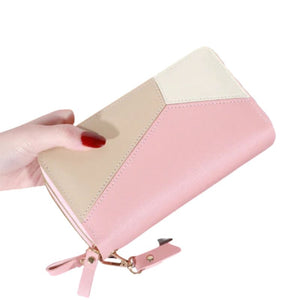 Carteira-Feminina-Rosa-Grande-Porta-Cartão