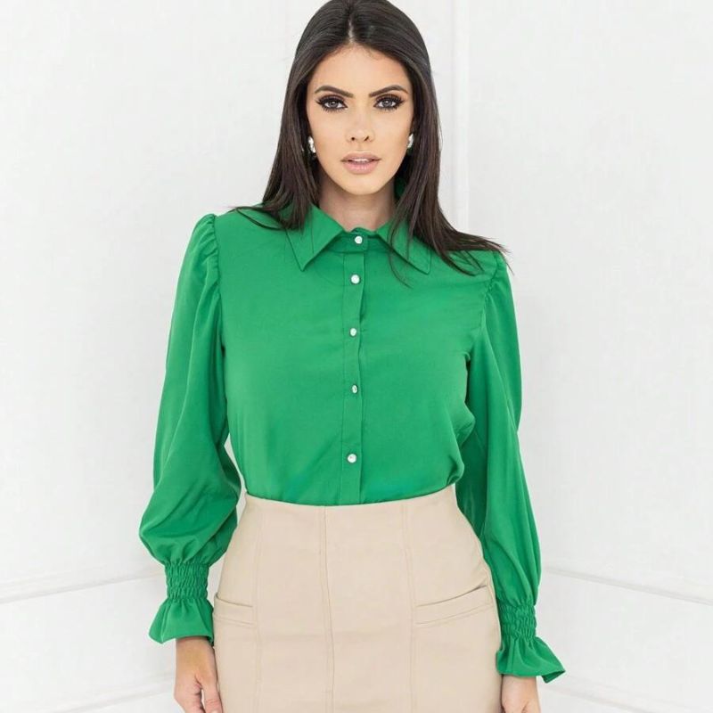  Analyzing image     Blusa-Feminina-Social-Chique-Manga-longa-Creppinho-Fashion-Iris_4