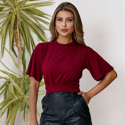 Blusa_Feminina_Social_Chique_Manga_Curta_Fashion_Iris_2_6c900a9d-6642-46cf-ab56-eaed3cae2ba0