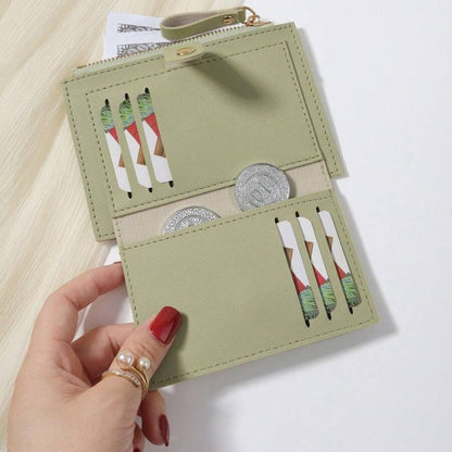 Carteira Feminina Couro Pequena Clássico