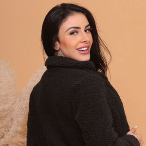 Casaco_Feminino_Inverno_Preto_Teddy_Pelucia_Fashion_Iris_3