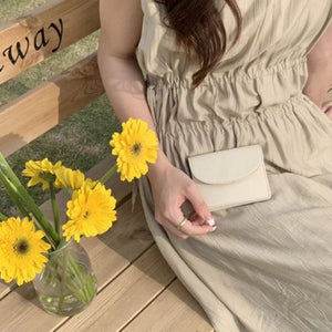 Carteira Feminina Pequena Em Couro