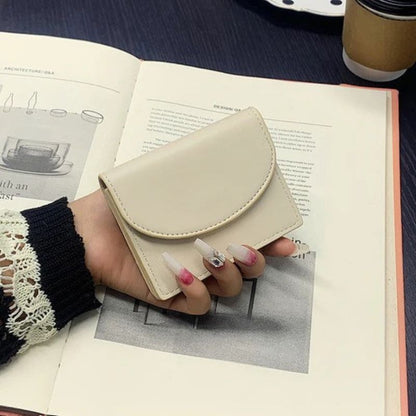 Carteira Feminina Pequena Em Couro