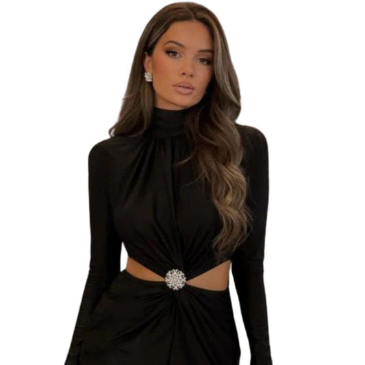 Vestido Preto De Festa Feminino Sophia