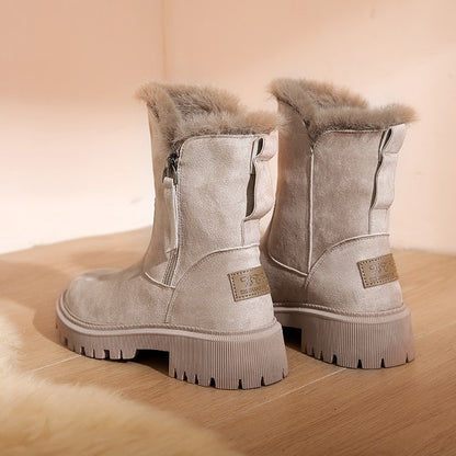 Bota Italiana de Inverno Pelliccia Glamour