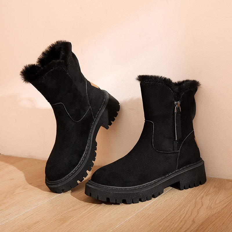 Bota Italiana de Inverno Pelliccia Glamour